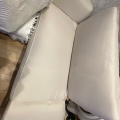 2人掛けソファー ベッドの画像