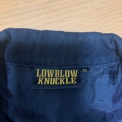 LOWBLOW KNUCKLE ジャケット M 黒
の画像