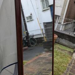 東京発　手渡し希望　中古　姿見　鏡　82X170cmの画像