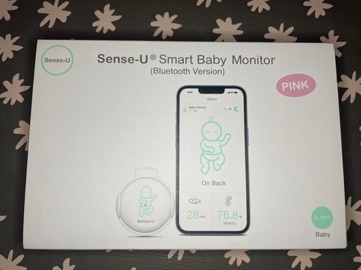 [受け渡し予定者決定] Sense-U ベビーモニター ピンク
