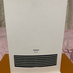 山善　小型ファンヒーターの画像