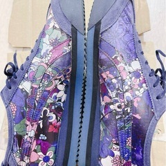 レア　Onitsuka Tiger 花柄 Mexico 66 SD 24cmの画像