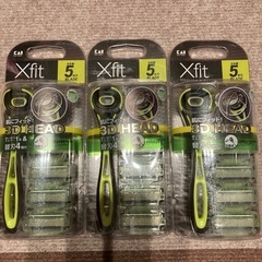 貝印 Xfit4P スリムパック 3セット未使用品