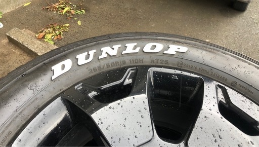 DUNLOP GRANDTREK AT 18インチ ホイールセット