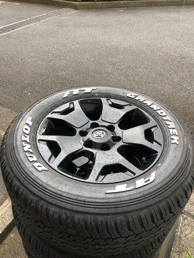 DUNLOP GRANDTREK AT 18インチ ホイールセット