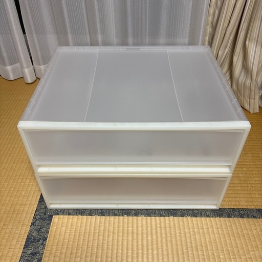 無印良品　重ねられる収納ボックス