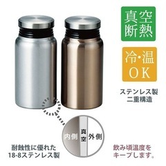 プレミヤアオヤマ 水筒　ペアサーモボトルの画像