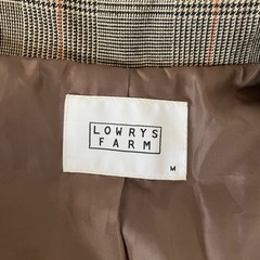 ローリーズファーム　コートの画像