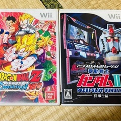 Wii ゲームセット　ドラゴンボール　ガンダム　パチスロ