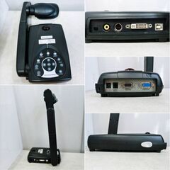 AVerMedia　ドキュメントカメラ　AVerVision300AF　動作良好　リモコン付　コンパクト書画カメラ　オートフォーカス　プロジェクターの画像