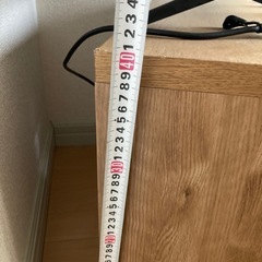 木製テレビ台の画像