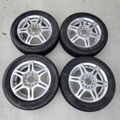スタッドレス　アルミホイール　4本セット 　155/65R13イ...