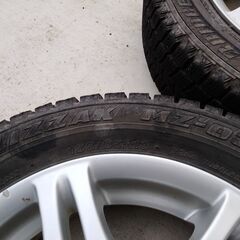 スタッドレス　アルミホイール　4本セット 　155/65R13インチ ブリヂストン ブリザック MZ-03の画像