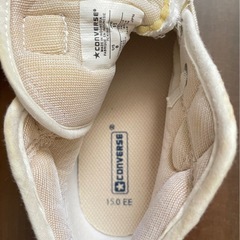 美品コンバース　子供シューズの画像
