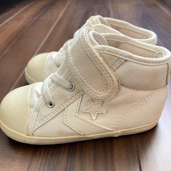 美品コンバース　子供シューズの画像