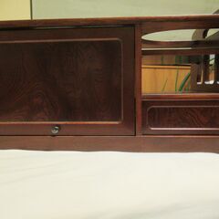 ミニ茶だんす　キャスター付きの画像