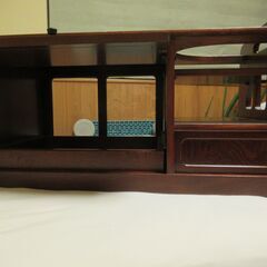 ミニ茶だんす　キャスター付きの画像