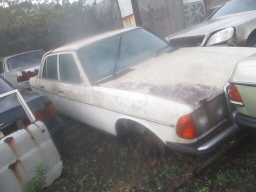 Mベンツレストア-リビルト-リサイクル部品取り車両123-124他