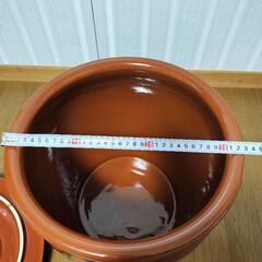 丸壺　梅干し　ぬか漬けの画像