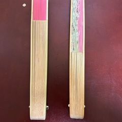 扇子　２本の画像