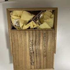  おちょこ5点セット　木箱入り　8万円