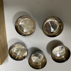 おちょこ5点セット　木箱入り　8万円の画像