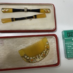 鼈甲の櫛と簪（希少美品）30万円