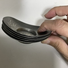 茶器5枚　木箱入り　5万円の画像