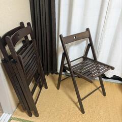 【3脚まとめての価格です】IKEAの木製椅子