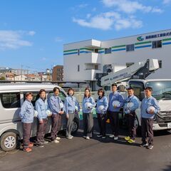 NTT通信工事の施工ｽﾀｯﾌを募集します。建柱、外線、接続、宅内など　経験者は歓迎します！の画像