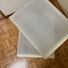 無印の衣装ケース4個セット(残り1個)の画像