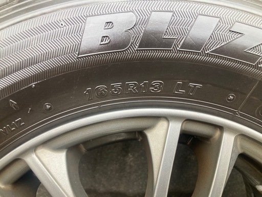 タイヤホイルセット　165R13 LT6PR