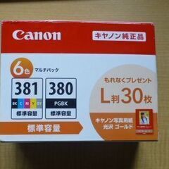 Canon 純正 インク BCI-381 BCI-380 6色セット