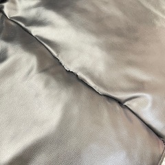 決まりました。ソファ   三人掛け　黒の画像