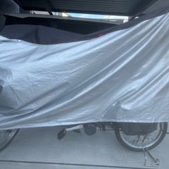 電動アシスト自転車3人乗りの画像