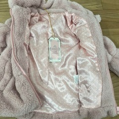【新品未使用】　95センチ　アウター　ピンク　もこもこ　ANGEL LOVEの画像