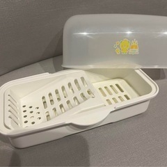 哺乳瓶消毒器　電子レンジ　コンパクト　哺乳瓶　消毒器　蒸し器　出産準備の画像