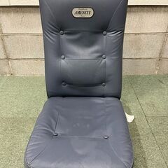 サザンポート 座椅子 リクライニング 多段階 ブルー 幅48cm...