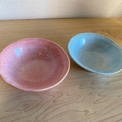 ペア小皿パステルカラー