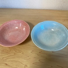 ペア小皿パステルカラーの画像