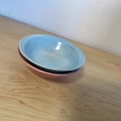 ペア小皿パステルカラーの画像