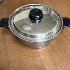 値下げ五層ステンレス鍋　ガス用