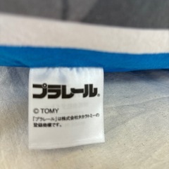 プラレールクッションの画像
