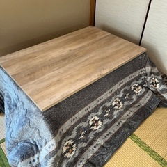 ニトリ　こたつテーブル　の画像