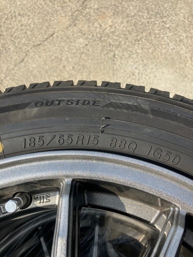 185/65R15インチ　スタッドレスアルミ4本セット