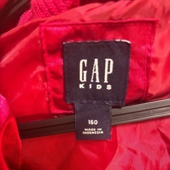 ダウンジャケット　中は本当のダウン75% フェザー25% Gap の画像