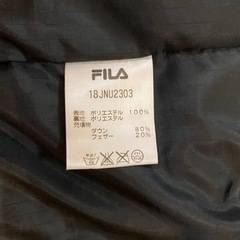 FILA ‼️ ダウンコート ファーダウン XLの画像
