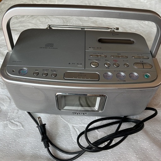(決まりました)SONY CDラジカセ