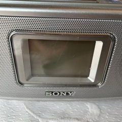 (決まりました)SONY CDラジカセの画像
