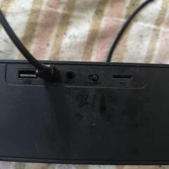 値下げ交渉可能　Bluetoothスピーカー　マイク付き　スマホ対応の画像